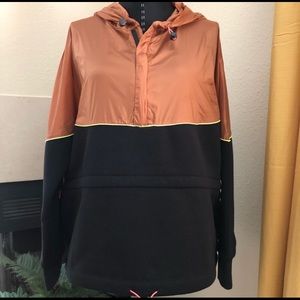Urban Outfitter retro color block windbreaker